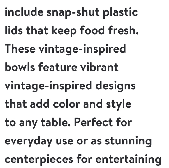 ❤️ New Pioneer Woman Fancy Flourish 6-Piece Ceramic Bake & Store - Picture 3 of 10